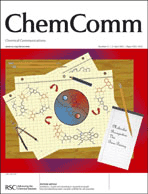 inside front cover image for Chemical Communications, Issue 15, 2005